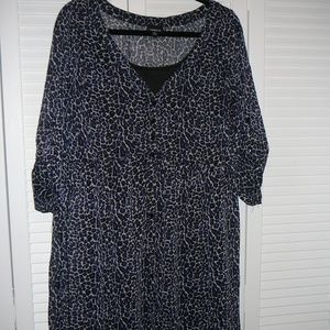 Animal Print Torrid Shirt Dress